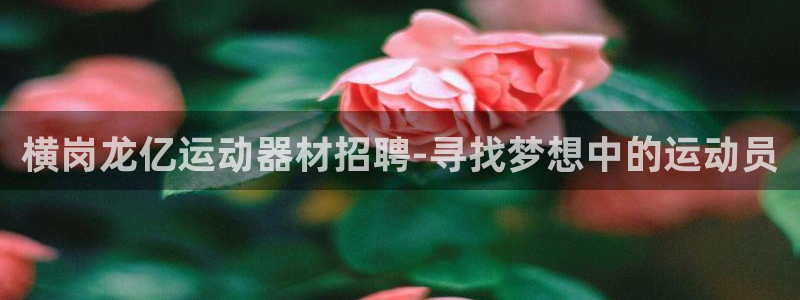 意昂5(KGAME)娱乐下载：横岗龙亿运动器材招聘-寻找梦想