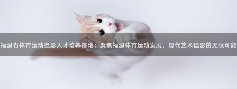 三亿体育：福建省体育运动摄影人才培养基地：聚焦福建体育运动发展，现代艺术摄影的无限可能
